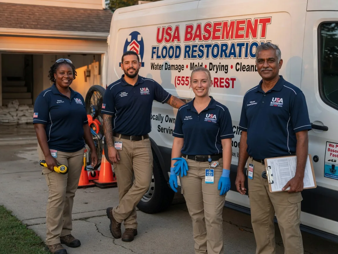 Basement Flood Cleanup company in Krebs, OK